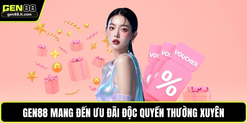 Trang chủ 5 GEN88 mang đến ưu đãi độc quyền thường xuyên
